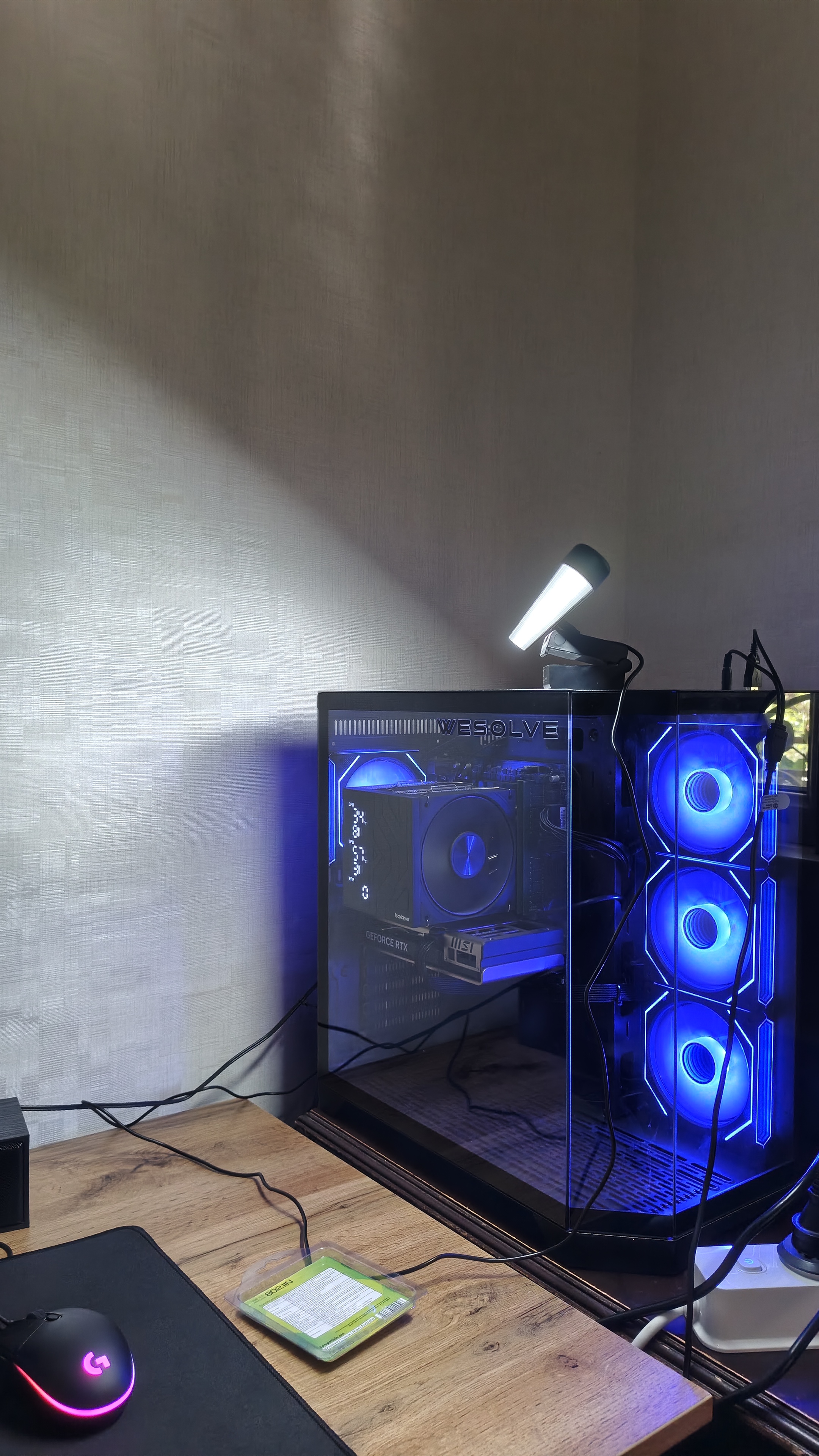 Monitor uchun LED lampa (ScreenBar), noutbuk va kompyuter uchun yoritgich