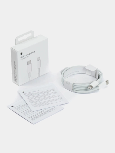 Кабель Apple USB-C - Type-C / Lightning 60W / 240W 1м / 2м для iPhone, iPad, MacBook