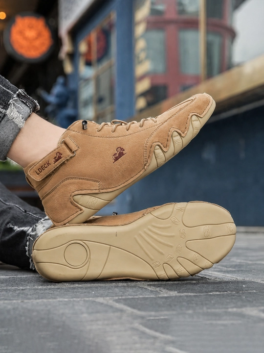 FeetFlex erkaklar kundalik oyoq kiyimi yopishqoq tasmali va bog‘ichli