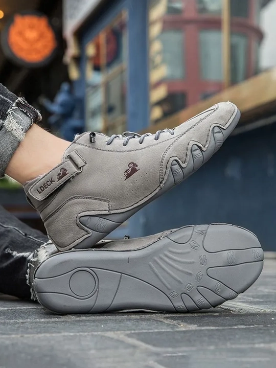 FeetFlex erkaklar kundalik oyoq kiyimi yopishqoq tasmali va bog‘ichli