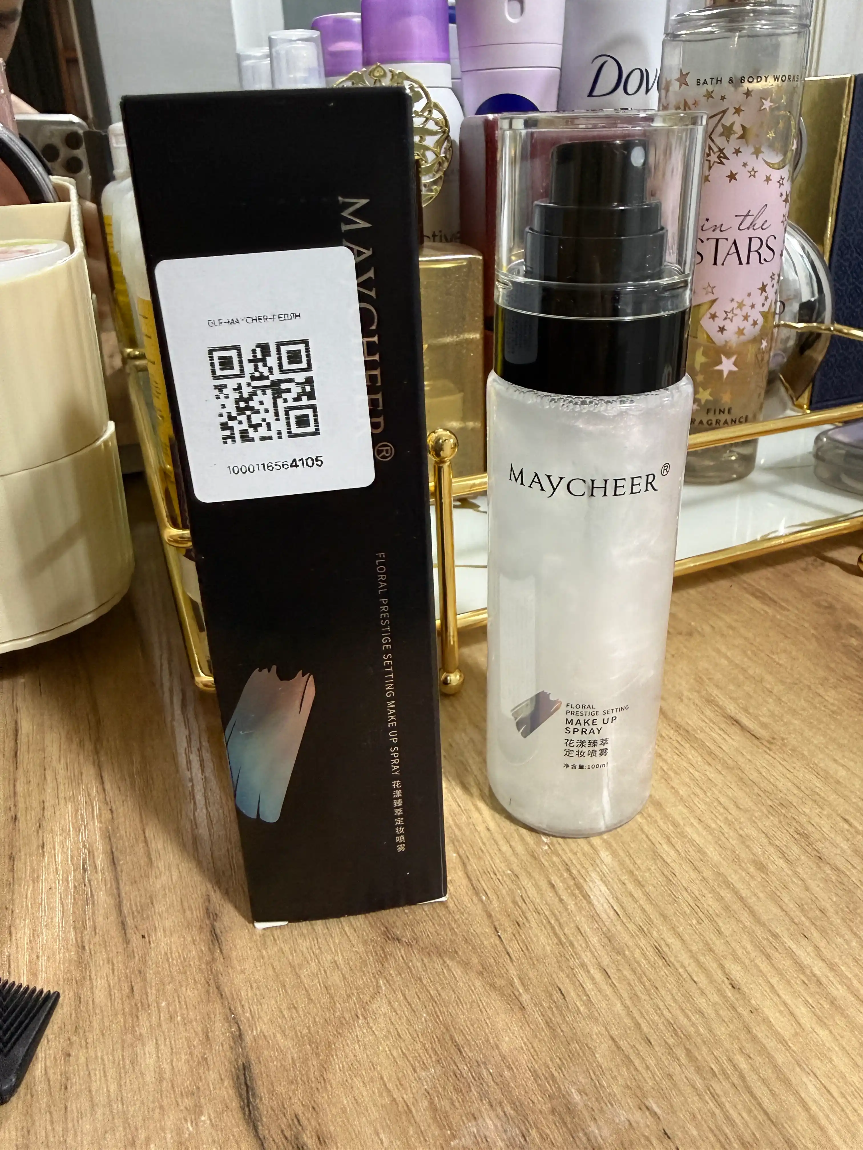 Mukammal pardoz uchun "Maycheer" fiksatsiyalovchi spreyi, 100 ml