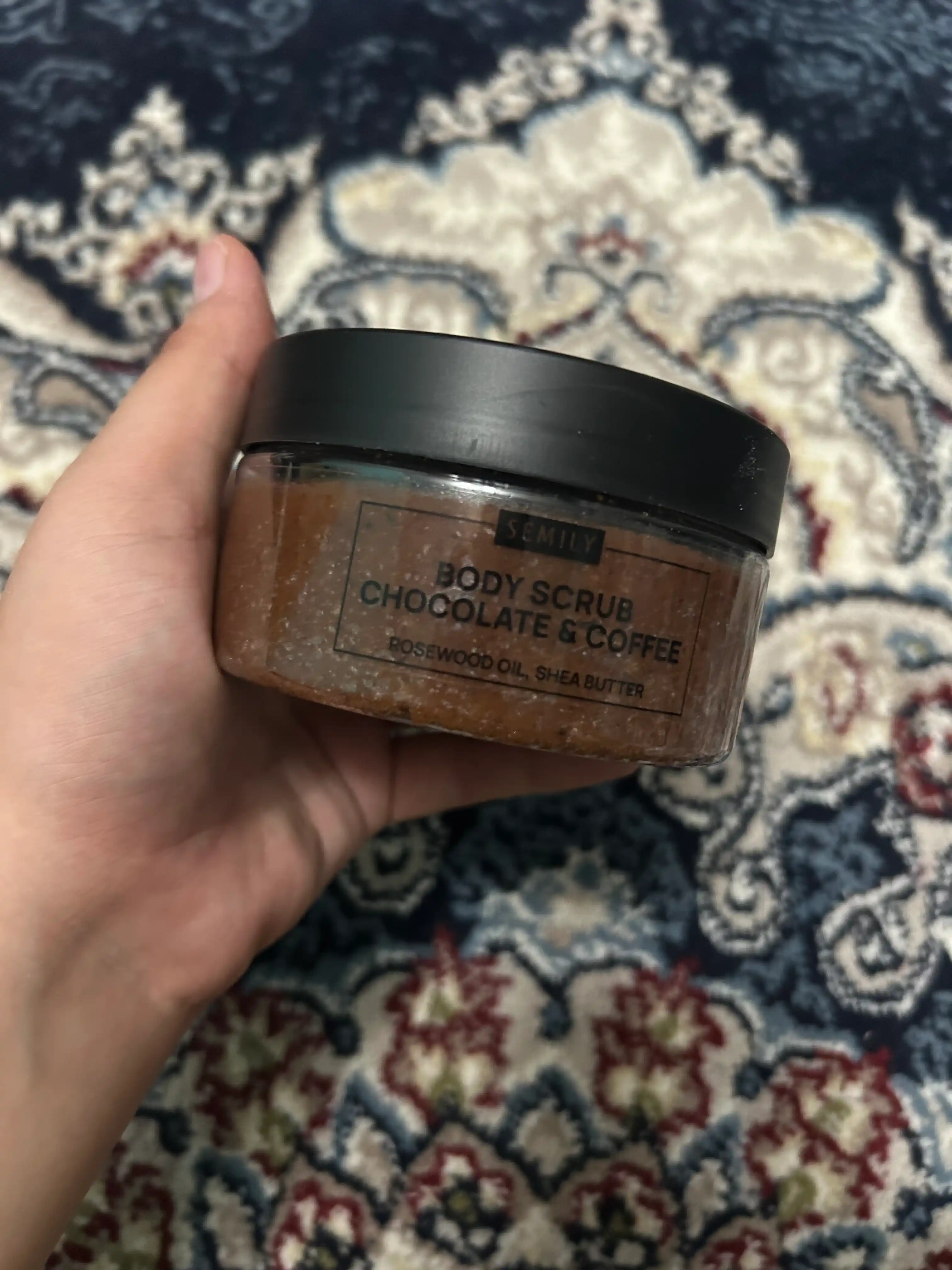 Скраб для тела SEMILY увлажняющий body scrub пилинг для тела 300 мл манго,шоколад,кокос