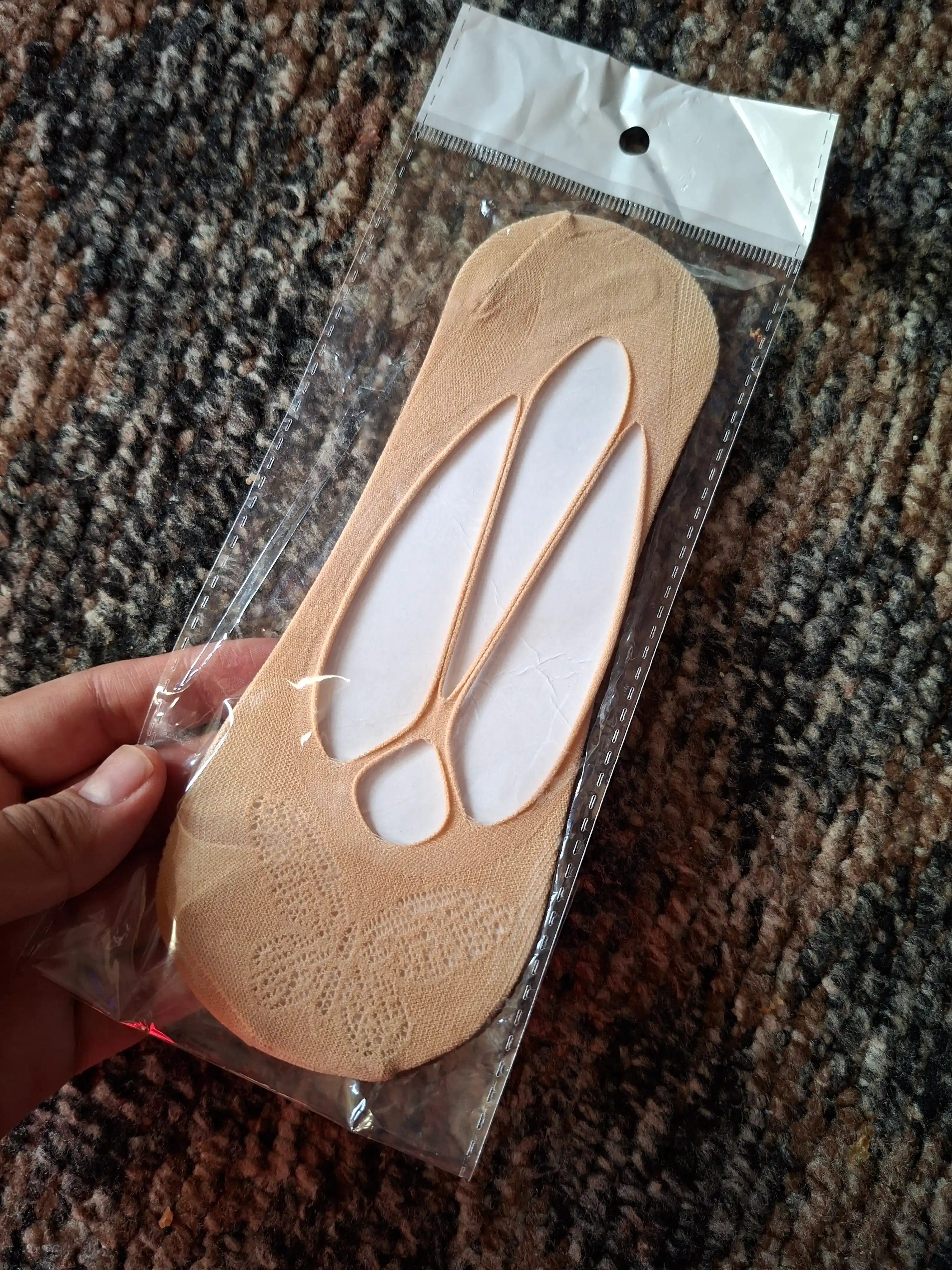 Ayollar uchun ko'rinmas paypoq (Lace No-Show Socks)