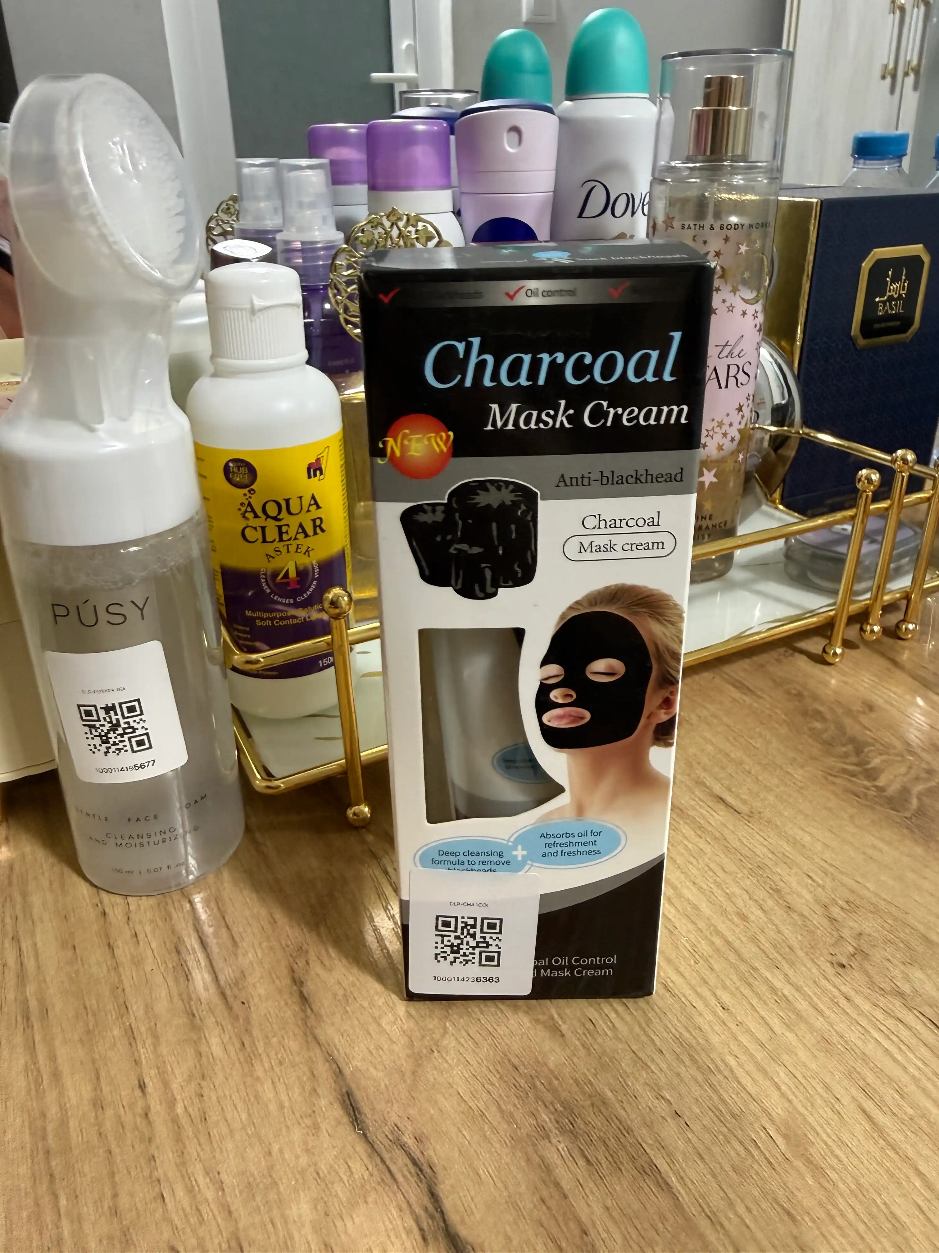 Маска для лица Charcoal Black Mask — от черных точек и очищения пор, 130 г
