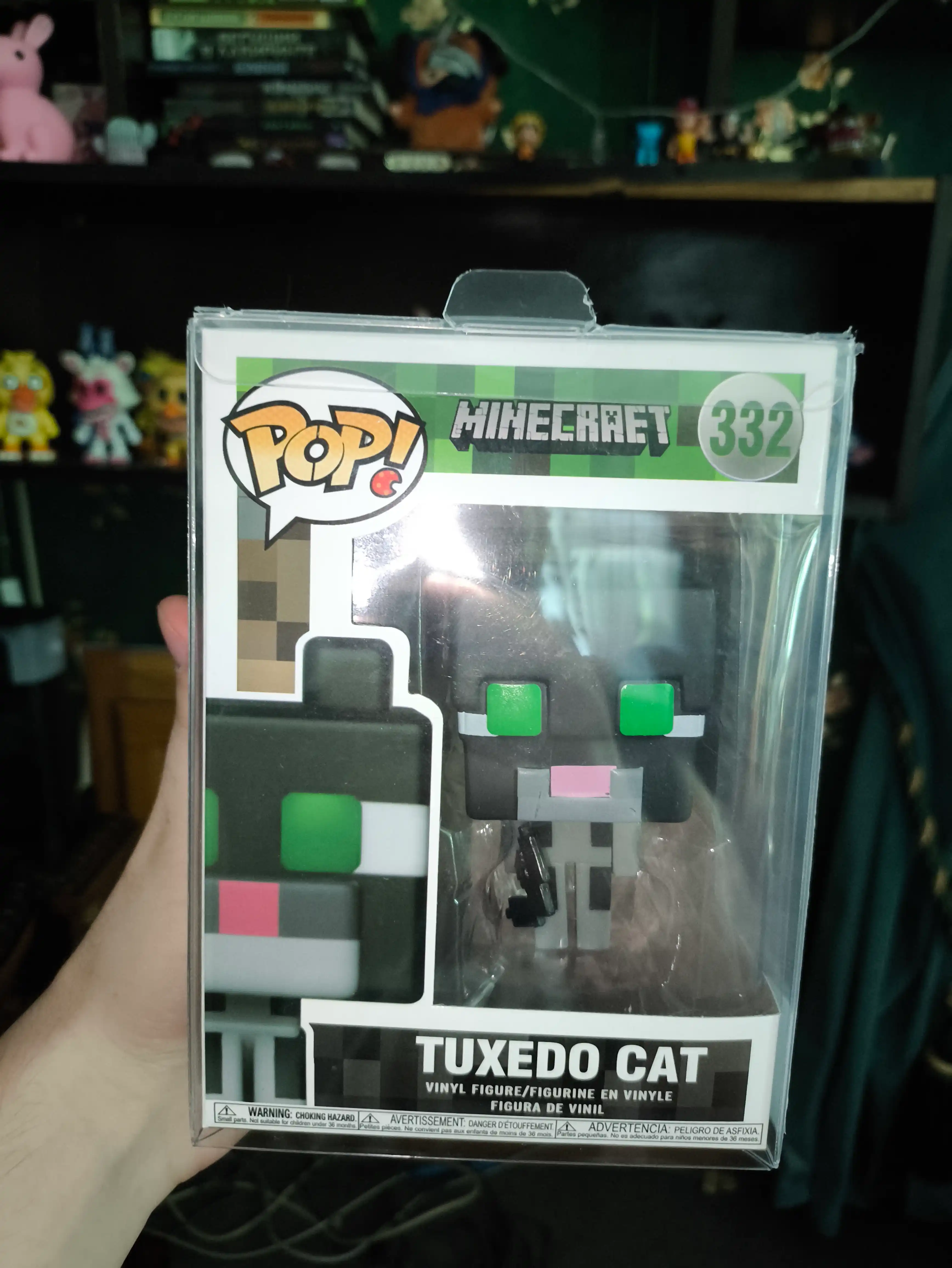 Figurka Minecraft, muallifcha obraz variatsiyasi, kolleksion dekor elementi