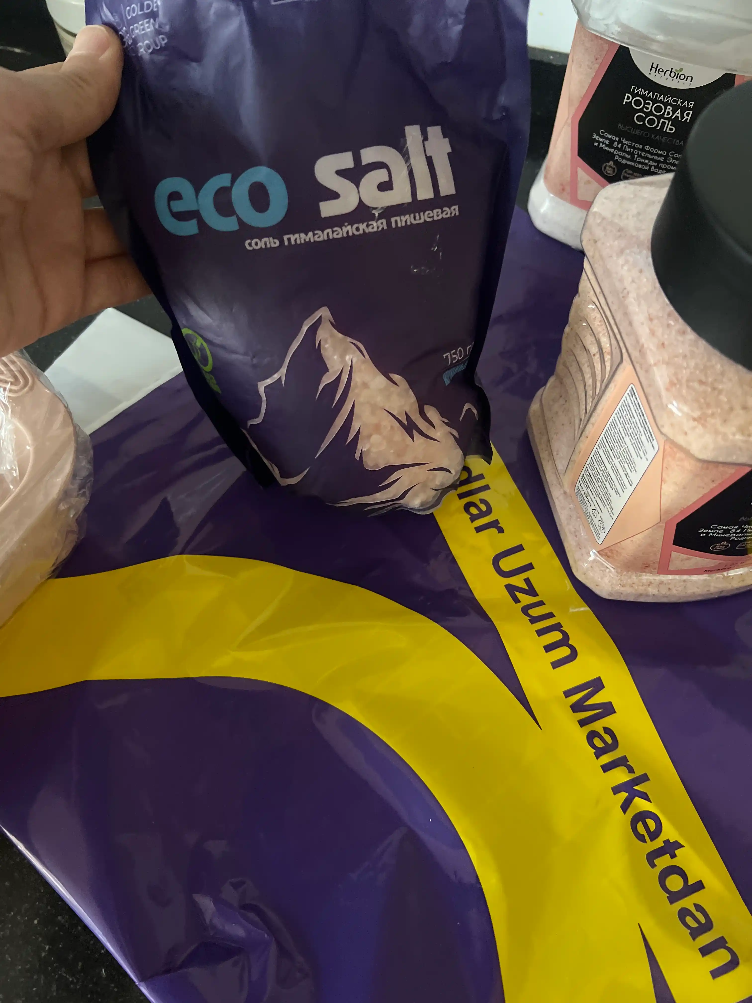 Himoloy pushti osh tuzi Eco Salt, 750 g
