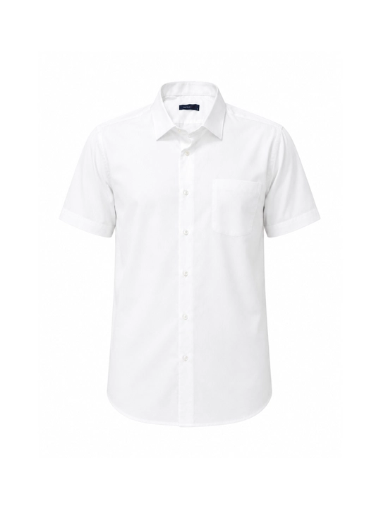 Рубашка Bertone sport slim fit белый, классический