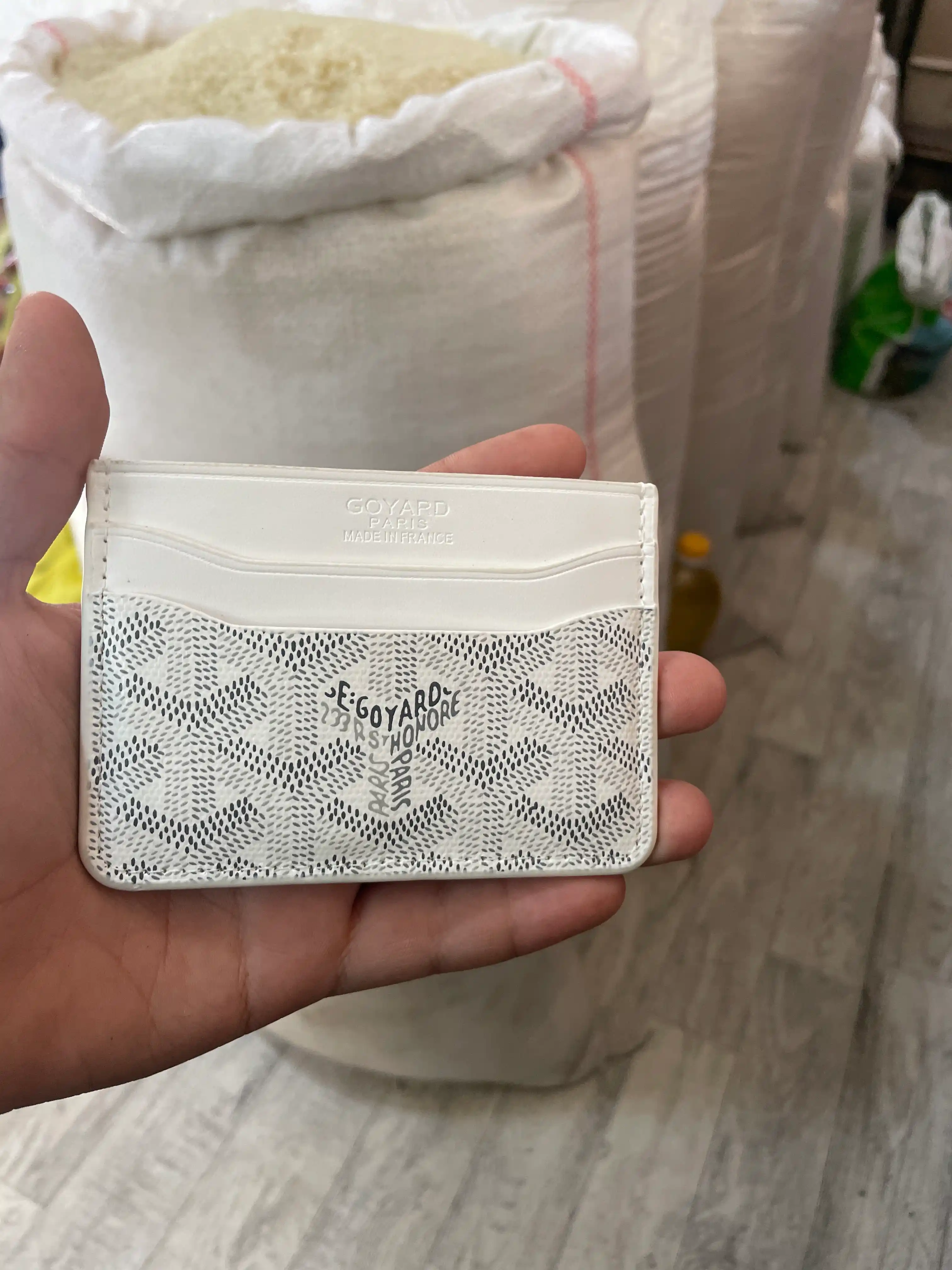 Кошелёк Goyard, с отделением для удостоверения личности