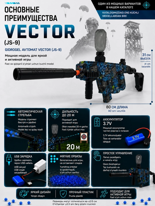 Орбизный автомат M416, SCAR-L, MP5, AK47, AUG, игрушечный пистолет орбиз, автомат игрушка