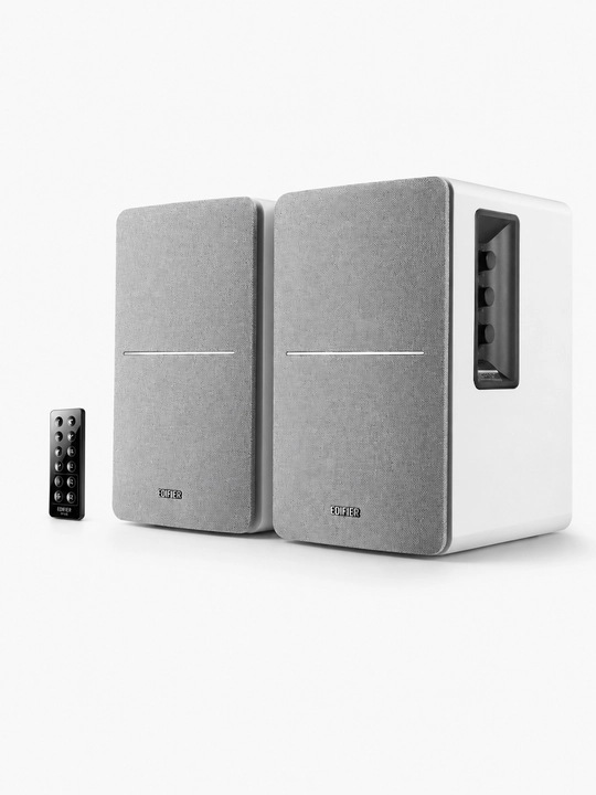 Edifier R1280DB – Faol 2.0 Bluetooth 5.1 akustik tizimi, 42W RMS, oq kalonka