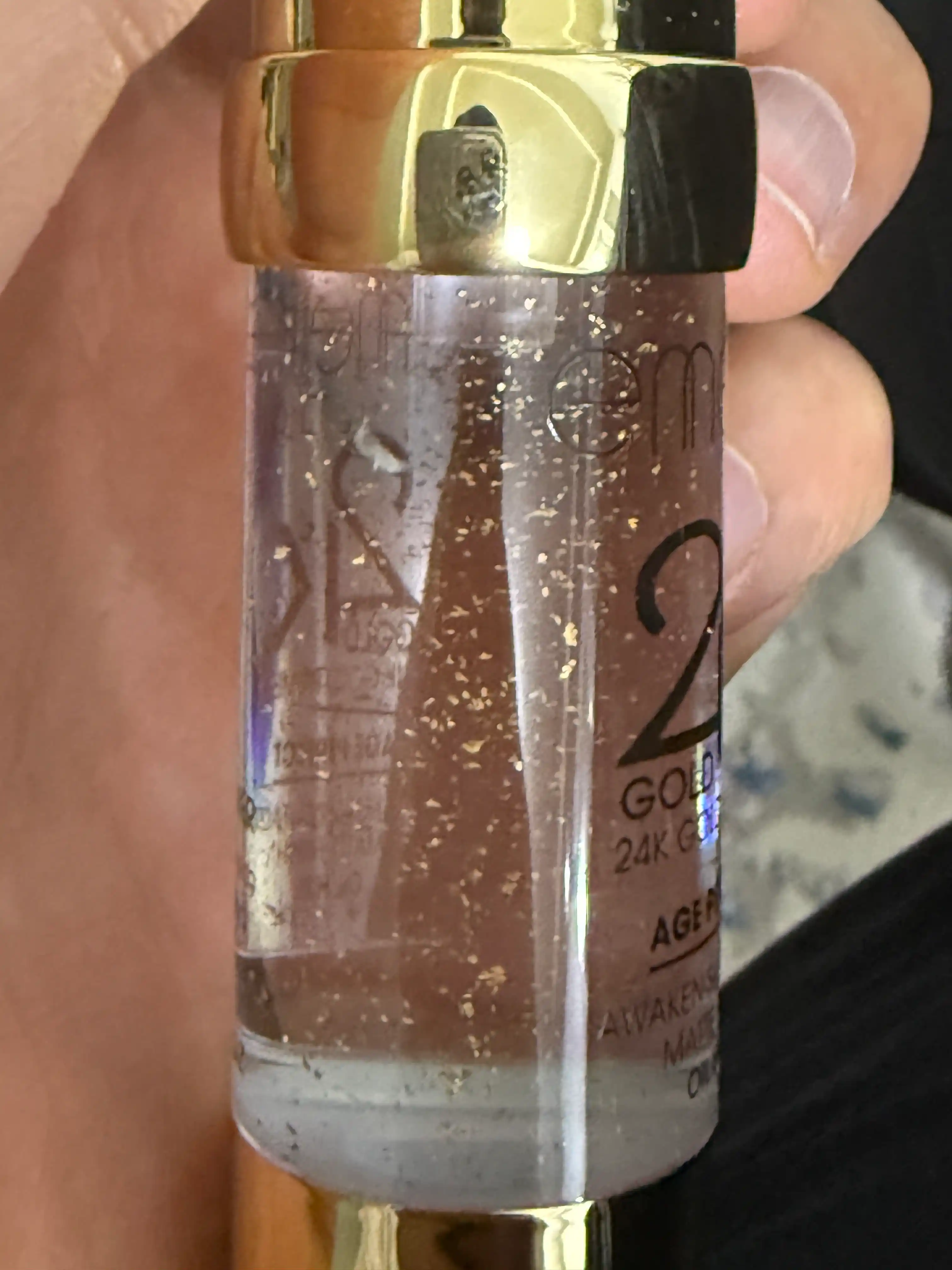 Основа под макияж EMELIE 24K GOLD, база под макияж для лица, праймер, тональная основа 15 г