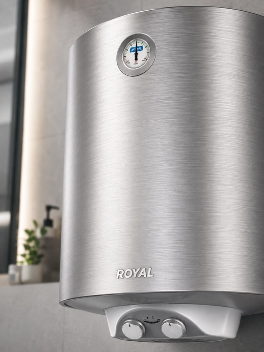 Royal 50L suv isitgich, 50 litrli boiler, elektr suv qizdirgich, uy va hammom uchun qulay