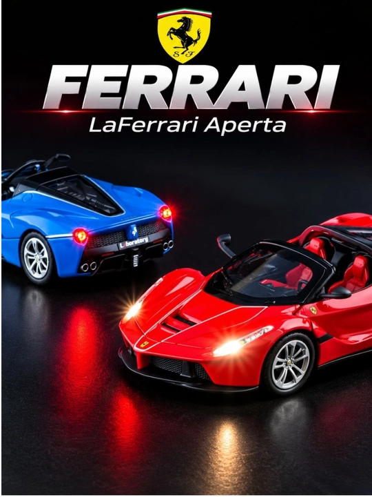 Temirli mashina Ferrrari va Lombarghini 1:36 masshtab, sovg'a uchun kolleksiya uchun