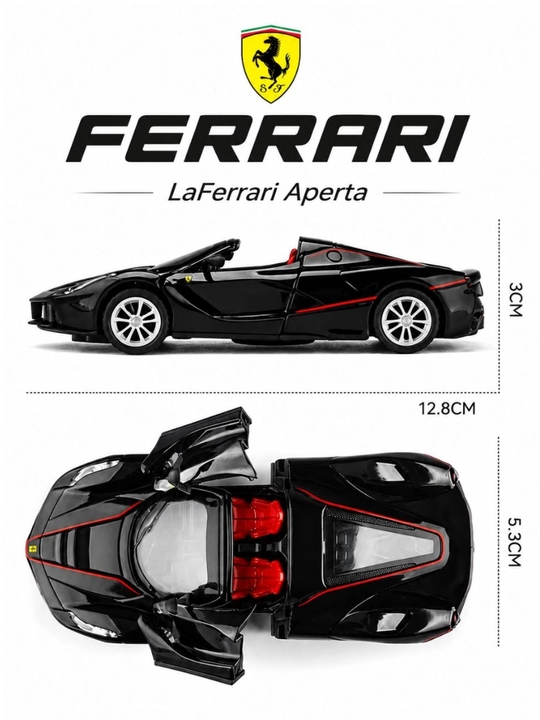 Temirli mashina Ferrrari va Lombarghini 1:36 masshtab, sovg'a uchun kolleksiya uchun