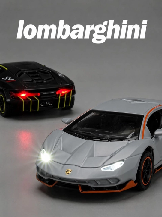 Temirli mashina Ferrrari va Lombarghini 1:36 masshtab, sovg'a uchun kolleksiya uchun