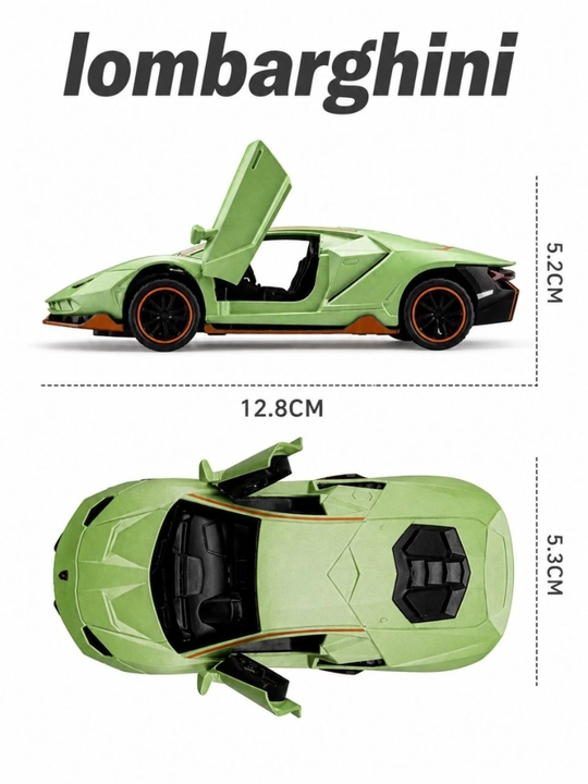 Temirli mashina Ferrrari va Lombarghini 1:36 masshtab, sovg'a uchun kolleksiya uchun
