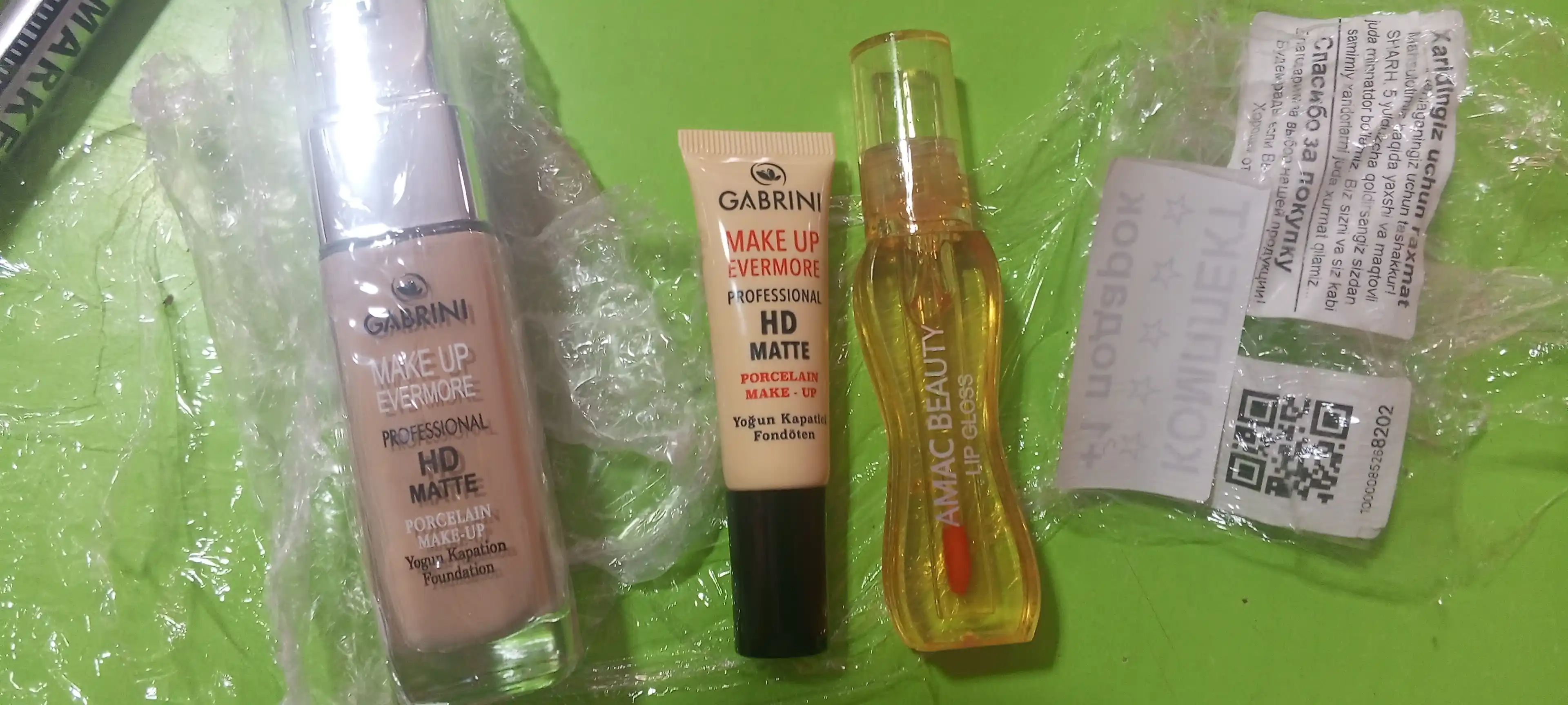 Gabrini matlovchi tonal kremi, HD Matte Make up Evermore foundation, 30 ml