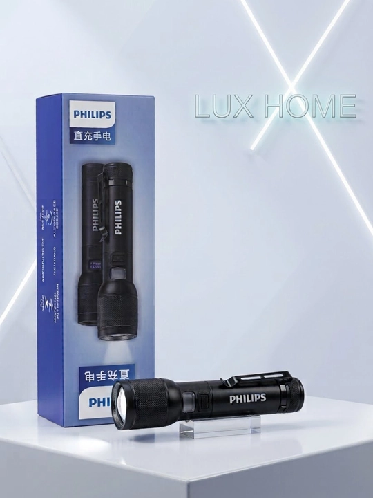 LED-фонарь Philips — зарядка от кабеля, удобен для дома, автомобиля, поездок и отдыха! - 