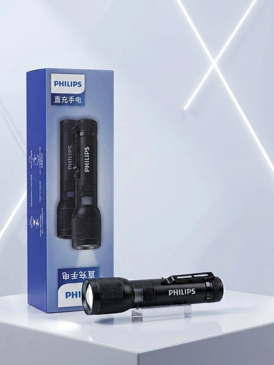 LED-фонарь Philips — зарядка от кабеля, удобен для дома, автомобиля, поездок и отдыха!