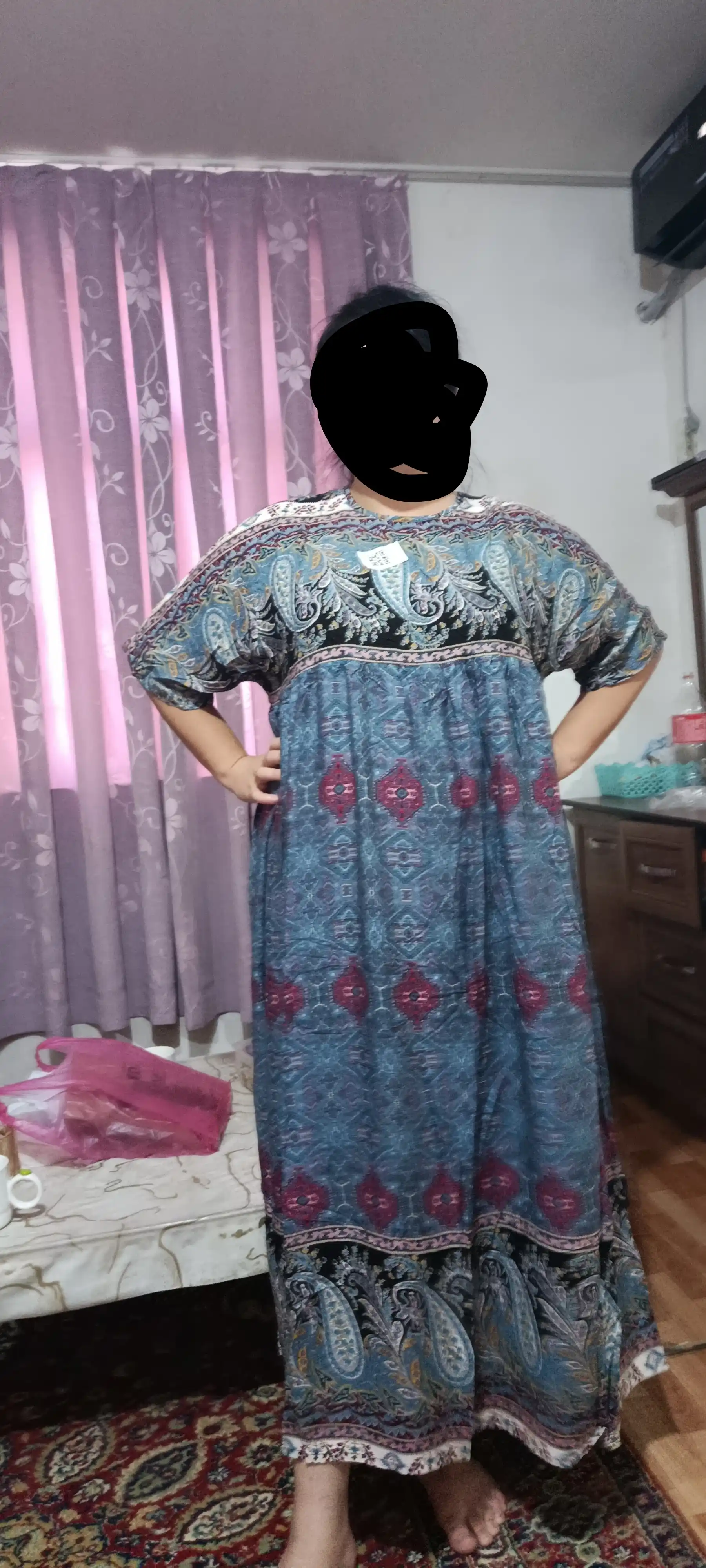 Ayollar uchun yozgi uy ko’ylagi, shtapel ko ylak, keng va yengil oversize