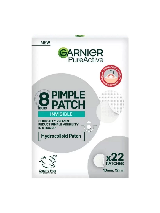 Garnier Husnbuzarlarga qarshi gidrokolloid ko‘rinmas patchlar, 22 dona - 