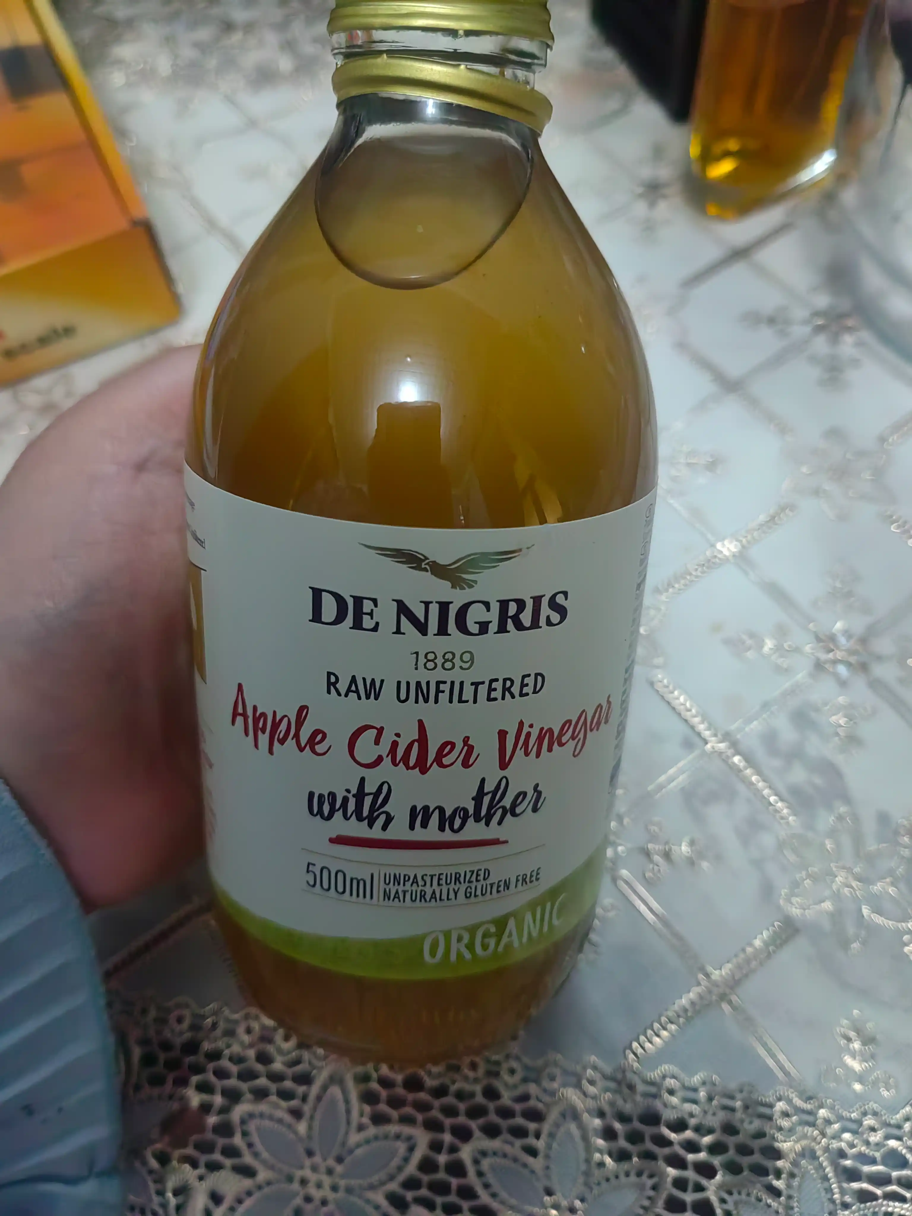 De Nigris olma sirkasi, filtrlanmagan, 500 ml