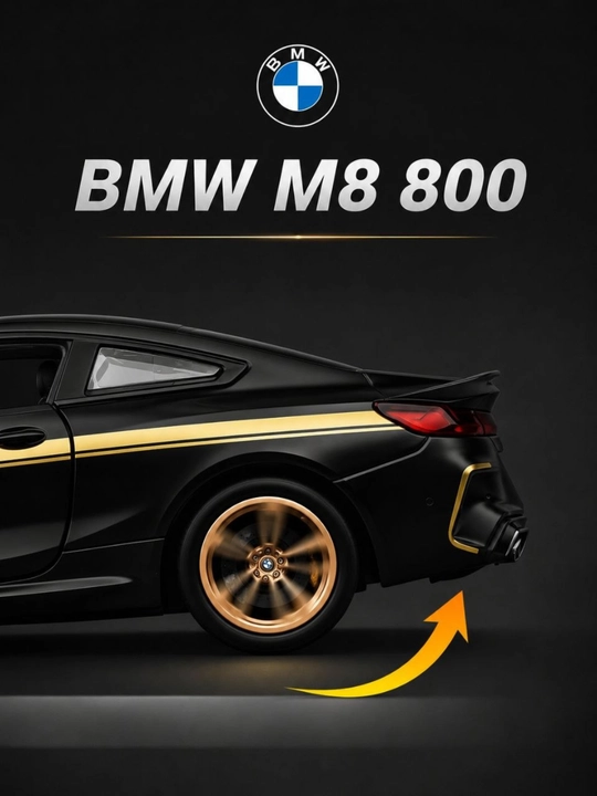 Temirli mashina. BMW, Bugatti va Pagani 1:36 masshtab. Sovg'a uchun kolleksiya uchun
