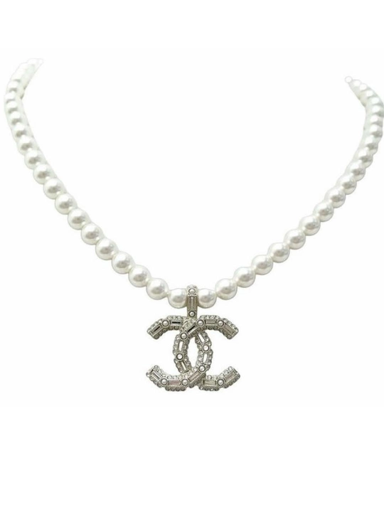 Ayollar uchun brend uslubidagi tilla rang choker, nafis taqinchoq, marjon va zanjir marjon