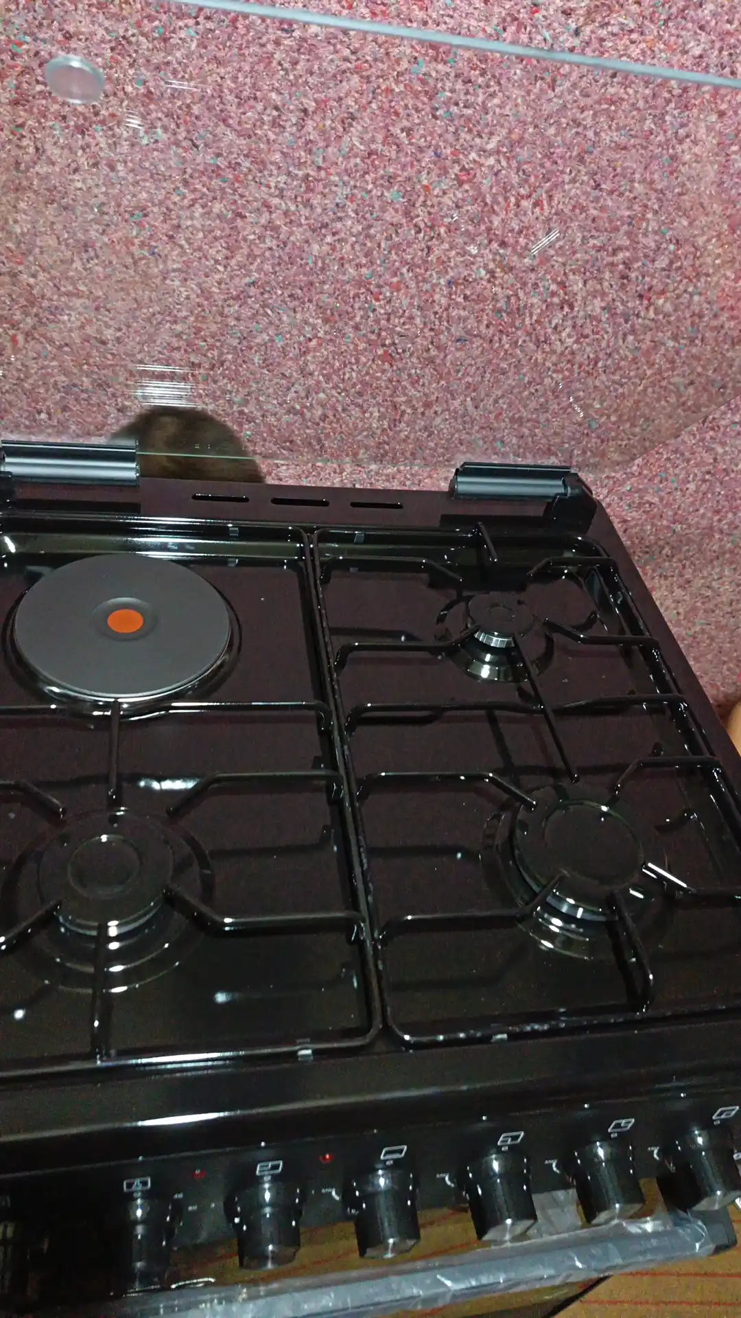 Ideal L400 gaz plitasi, 3 + 1 komfort, duxovka hajmi 65 l, 60 * 60