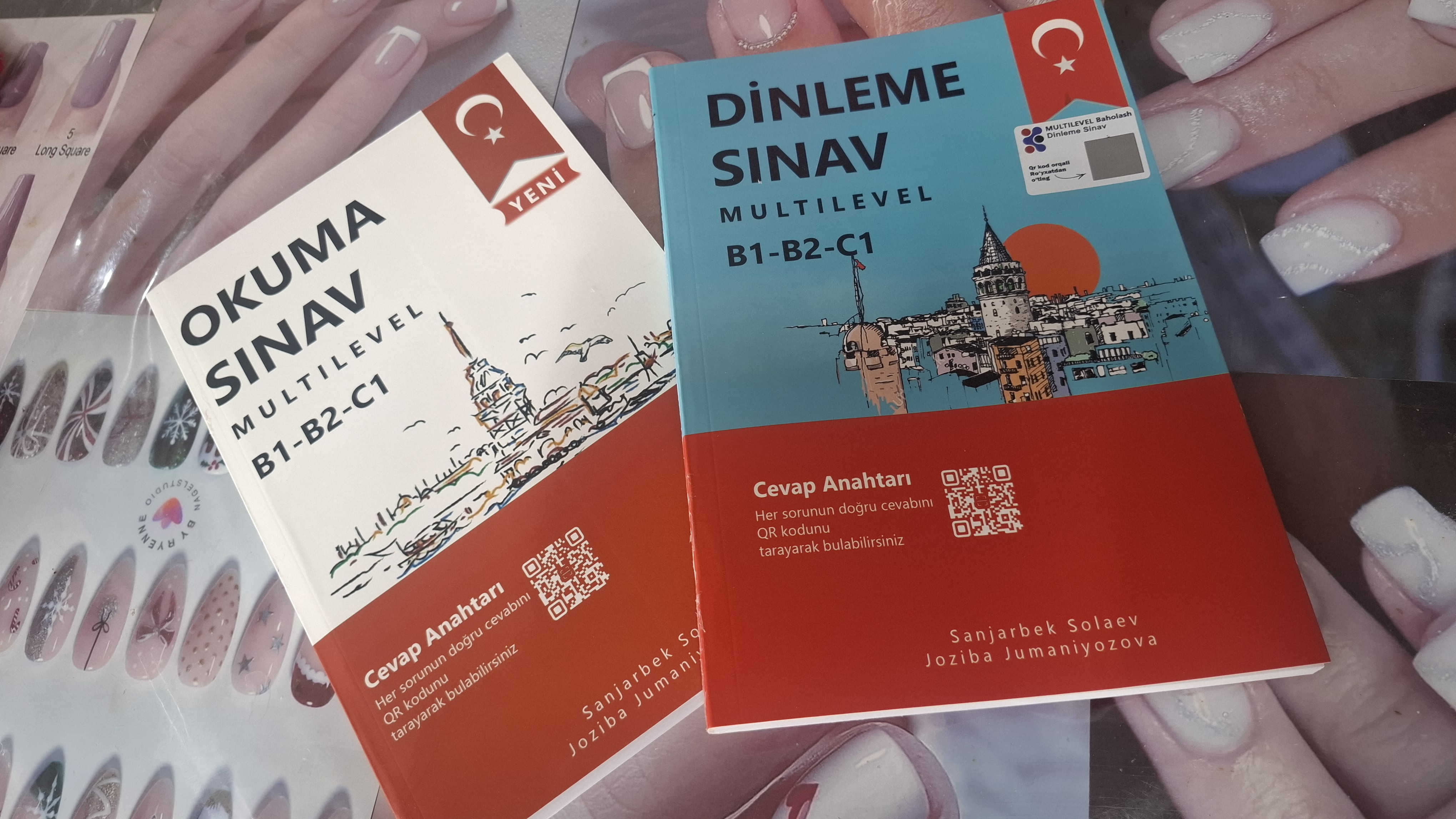 CEFR B1, B2, C1 uchun turk tilidagi Sinav Multilevel, Dinleme, Okuma, Yazma, Konusma kitob