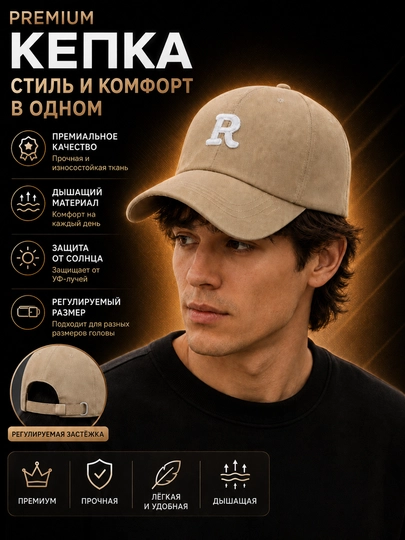 Кепка – для мужчин и женщин - 