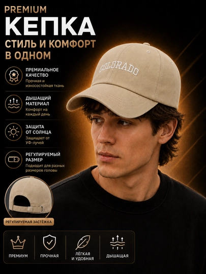 Кепка – для мужчин и женщин - 