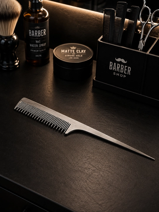 Professional Barber Metall Taroqlar — 3 xil - 