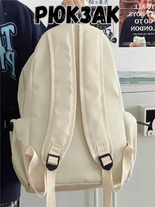 Erkaklar va ayollar uchun ryukzaklar, unisex, brelokli universal
