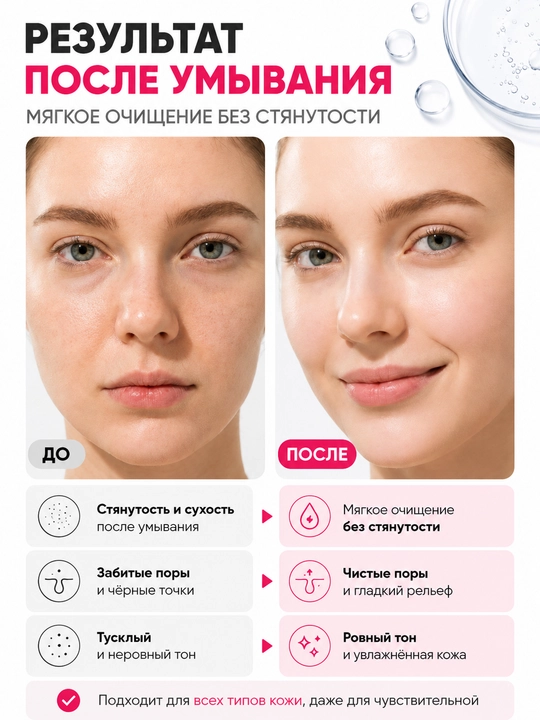 Очищающий гель для лица Medicube, пенка для лица, cleanser
