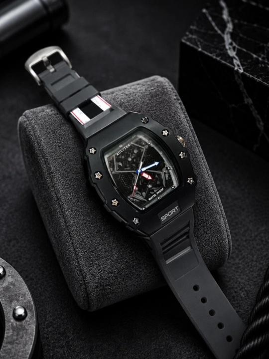 Мужские часы в стиле AULITER - Richard Mille, кварцевый механизм, в подарочной коробке