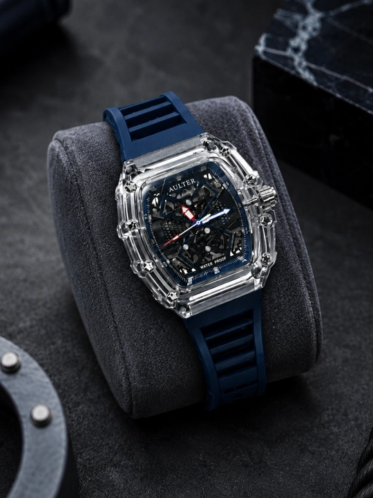 Мужские часы в стиле AULITER - Richard Mille, кварцевый механизм, в подарочной коробке