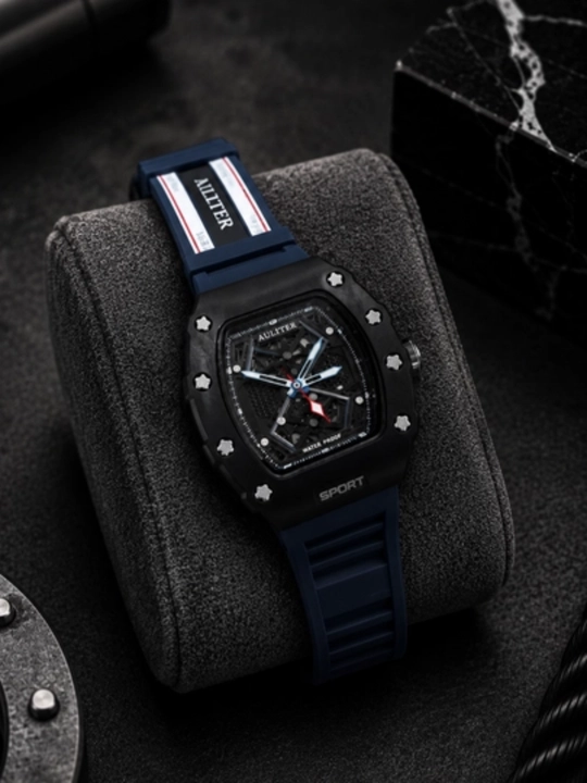 Мужские часы в стиле AULITER - Richard Mille, кварцевый механизм, в подарочной коробке