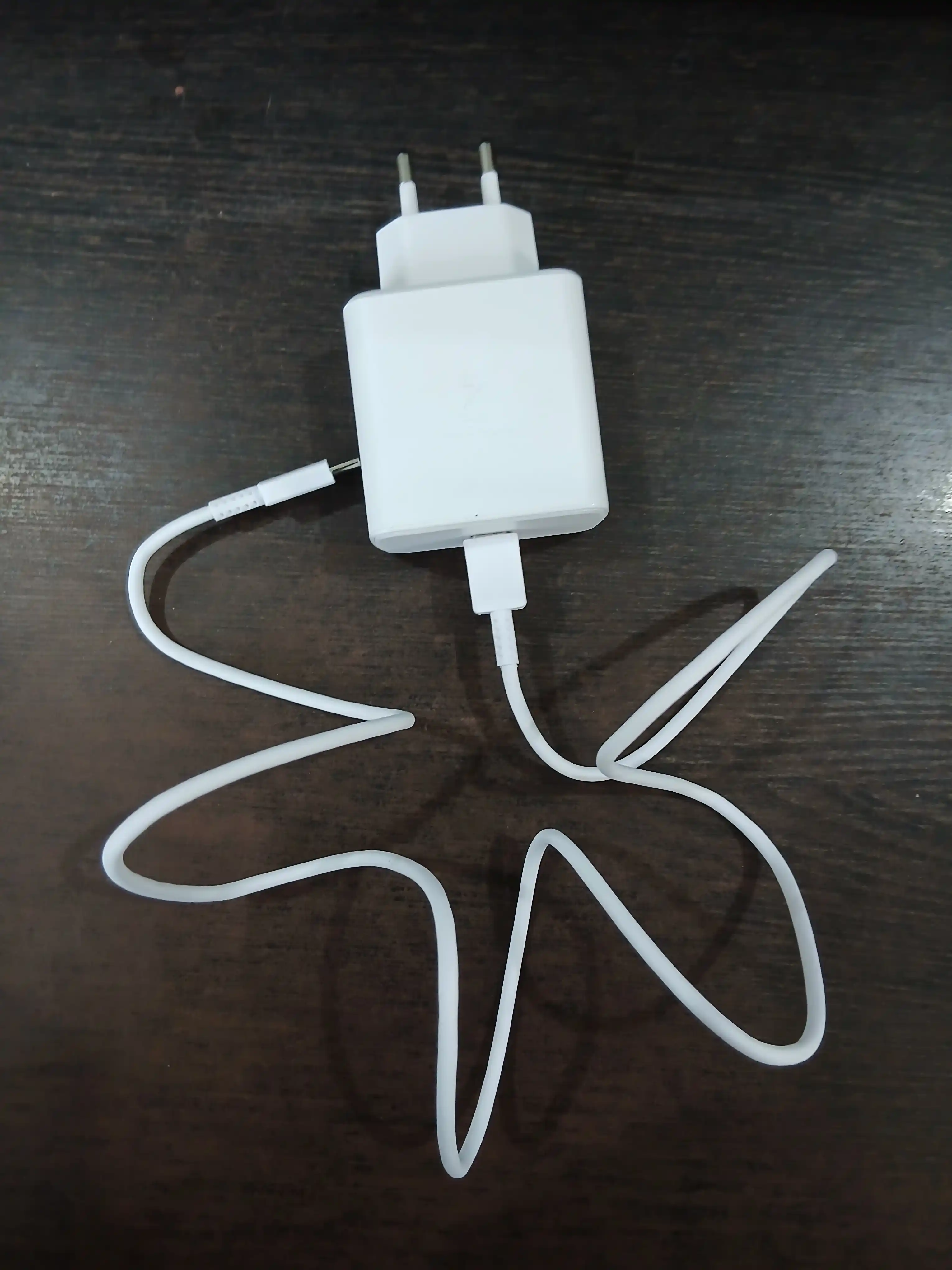 Быстрая зарядка, сетевое зарядное устройство Samsung Travel Adapter 45 Вт, с кабелем Type-C