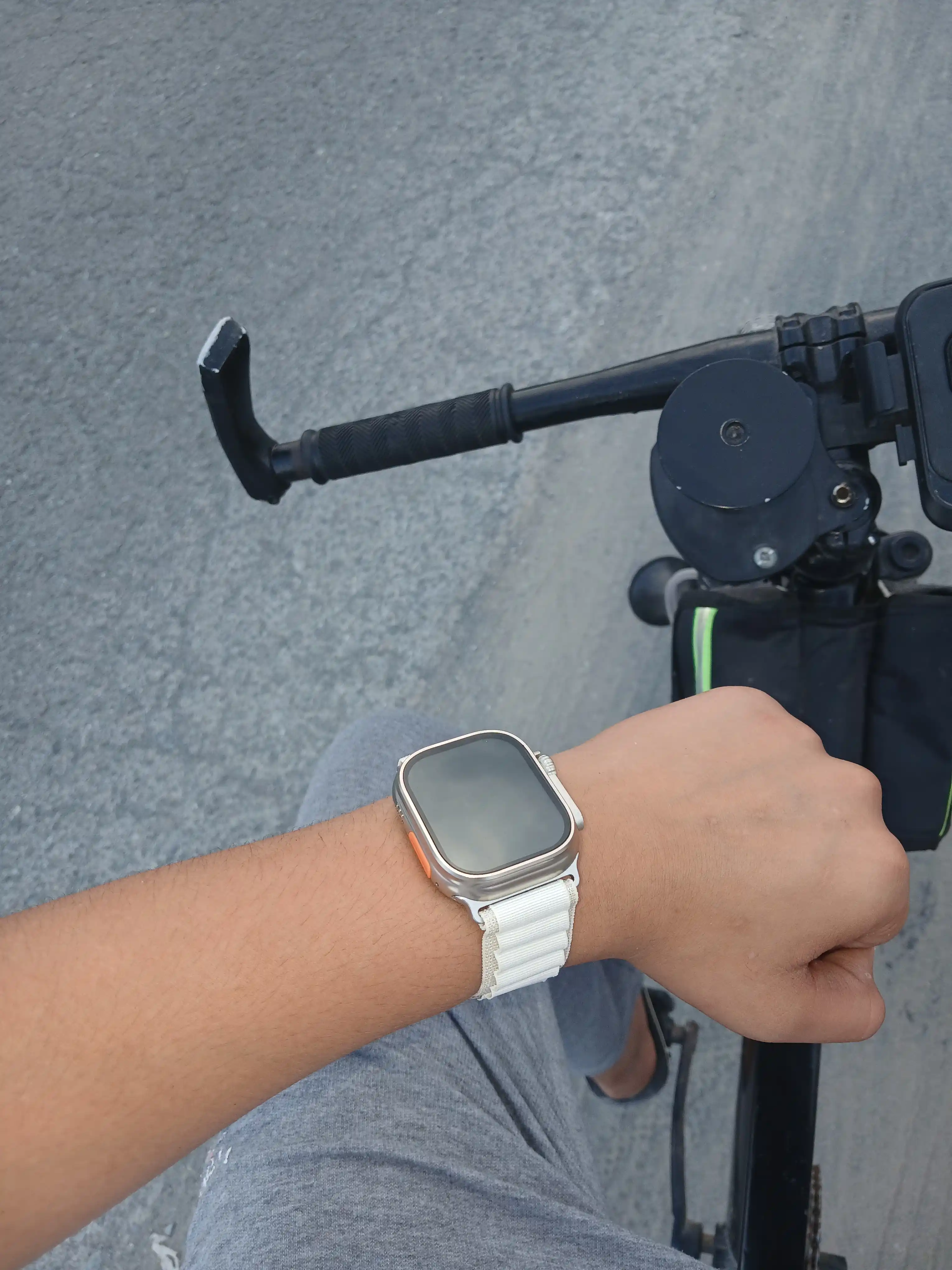 Ремешок нейлоновый для Apple Watch 3,4,5,6,7,8,9,10,11,SE и Ultra, размер 42-44-45-49 мм