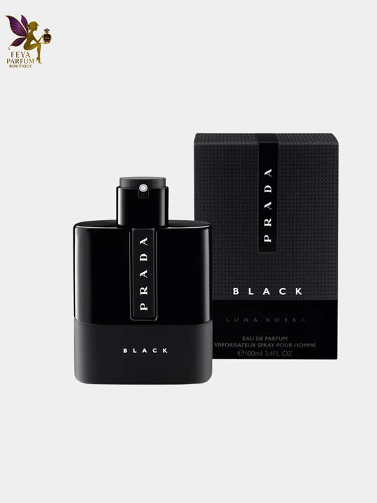 Парфюм вода для мужчин Prada Luna Rossa Carbon, Рrada black 100 мл, свежий аромат  - 