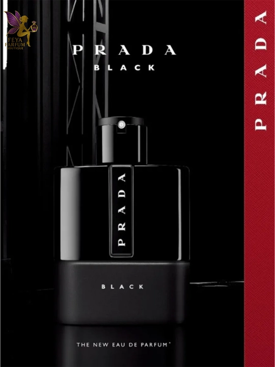Парфюм вода для мужчин Prada Luna Rossa Carbon, Рrada black 100 мл, свежий аромат 