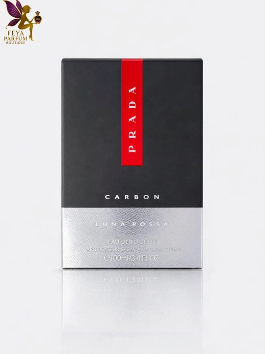Парфюм вода для мужчин Prada Luna Rossa Carbon, Рrada black 100 мл, свежий аромат 