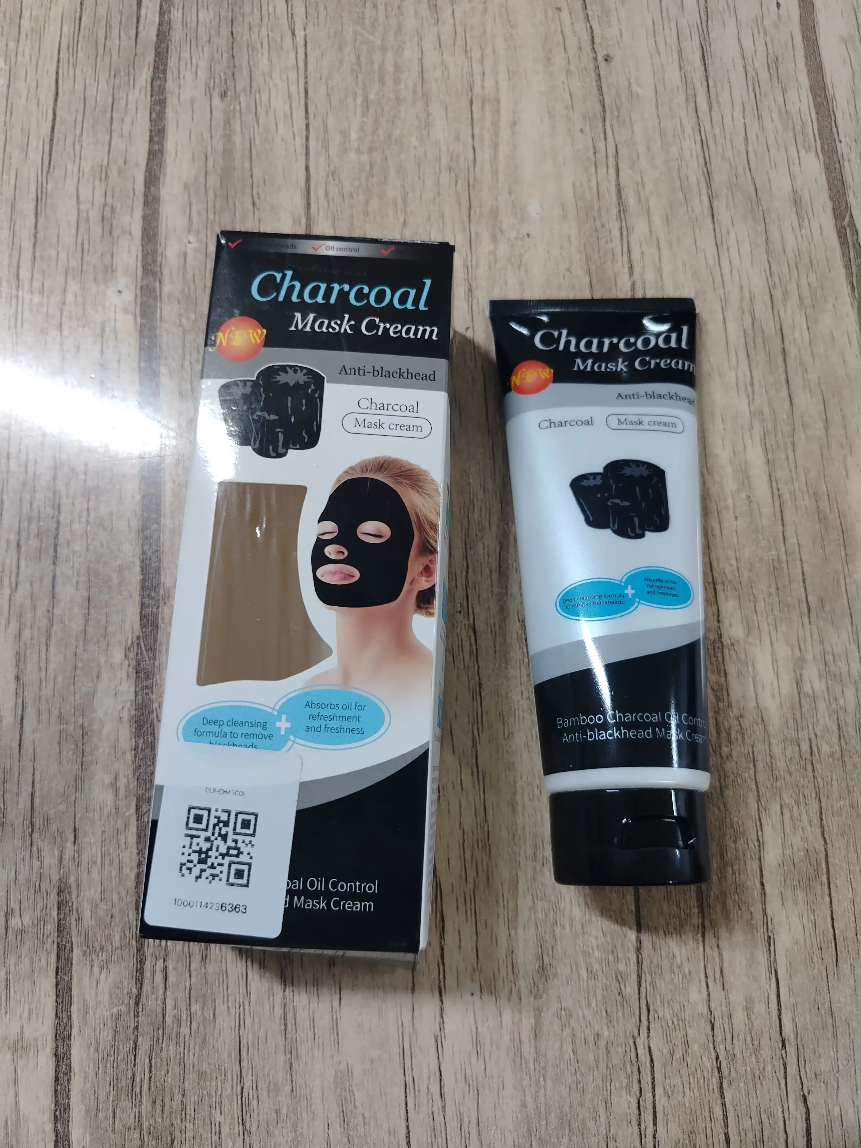Маска для лица Charcoal Black Mask — от черных точек и очищения пор, 130 г