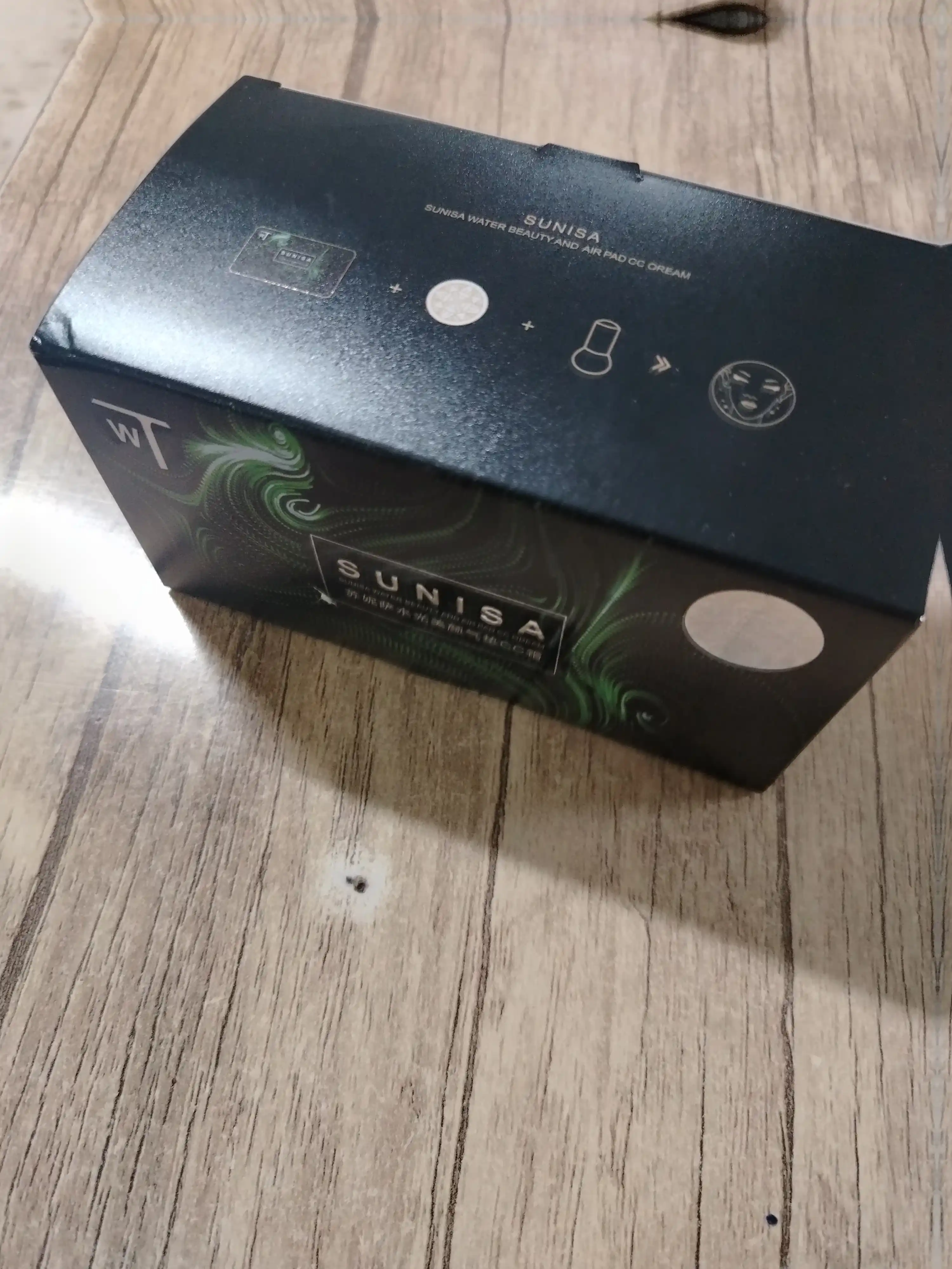 Тональный крем для лица "Sunisa", кушон водостойкий, натуральный СС-крем, 20 г