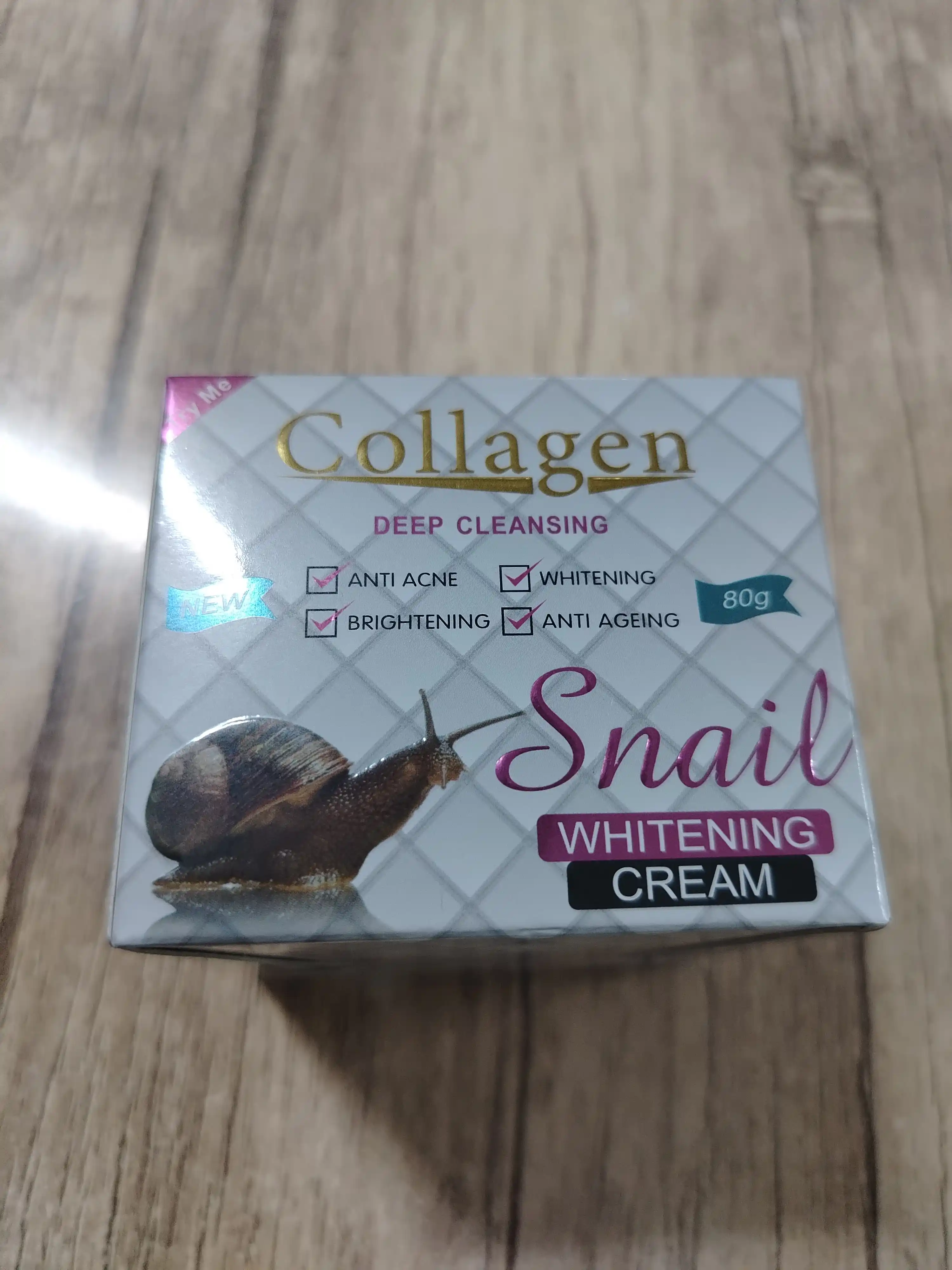 Крем для лица Collagen, отбеливающий крем, анти-акне и антивозрастной, 4 в 1, 80 г