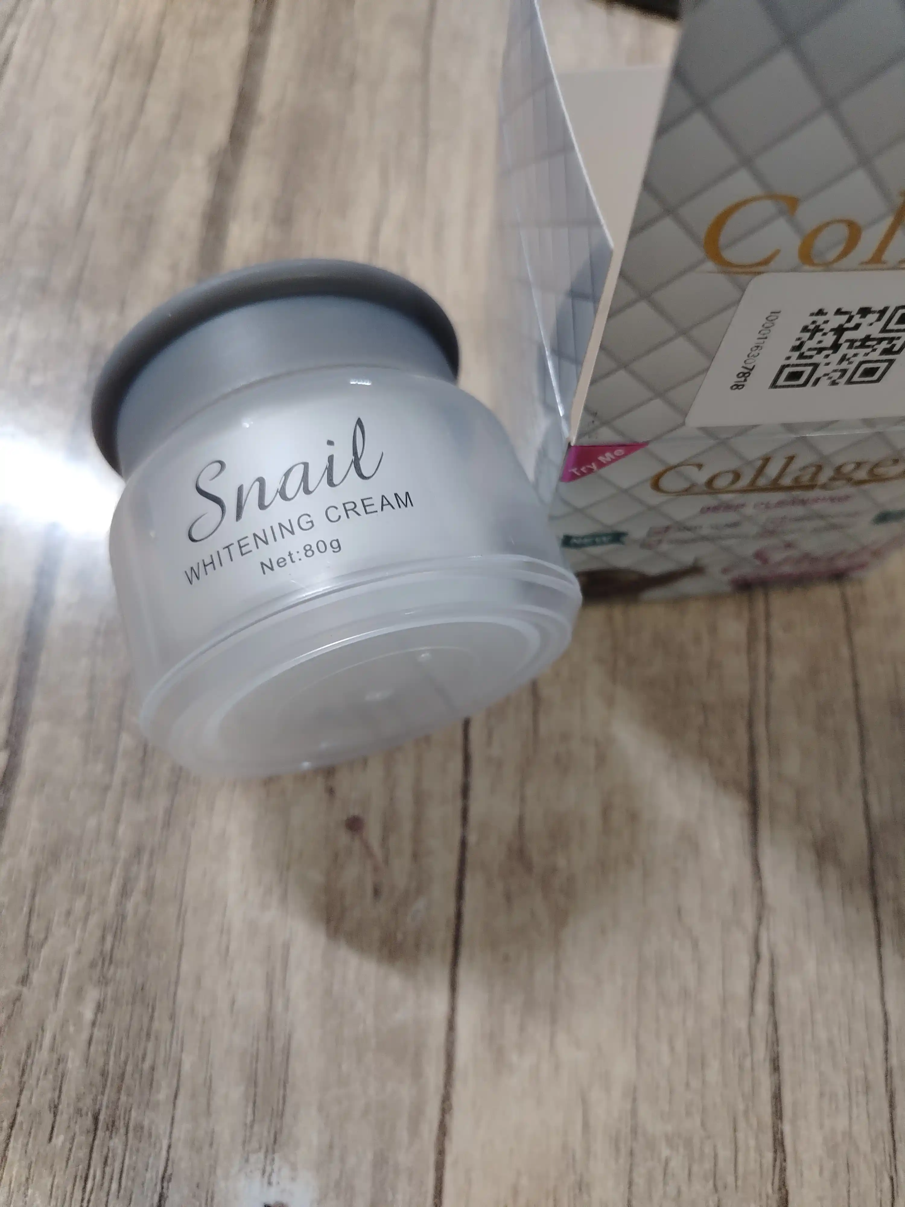 Крем для лица Collagen, отбеливающий крем, анти-акне и антивозрастной, 4 в 1, 80 г