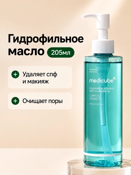 Гидрофильное масло для лица от черных точек Zero Pore - 