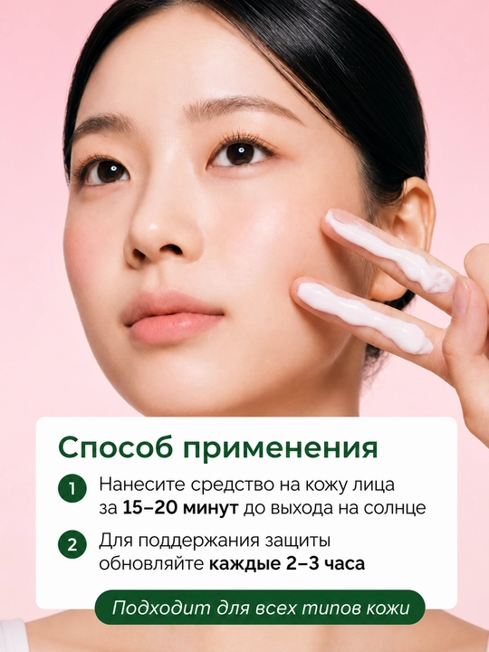 Солнцезащитный крем для лица Medicube PDRN Pink Tone Up SPF 50+ спф корейский