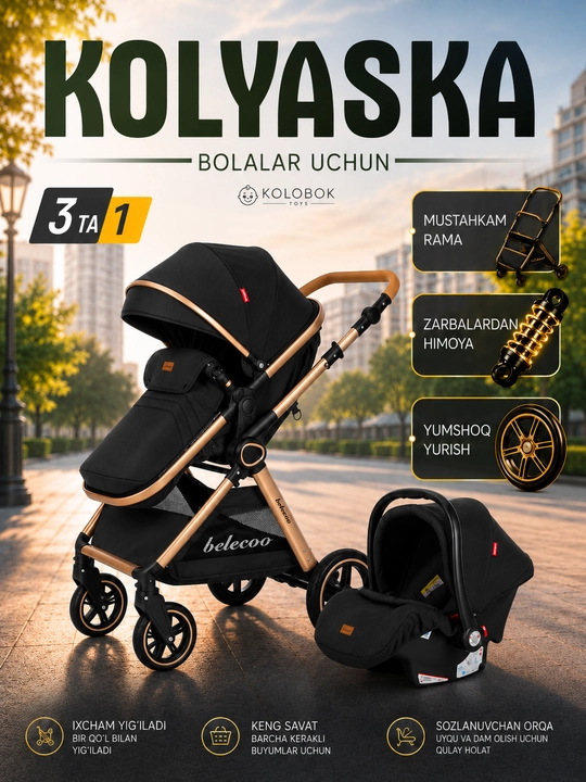 Belecco bolalar aravachasi - 